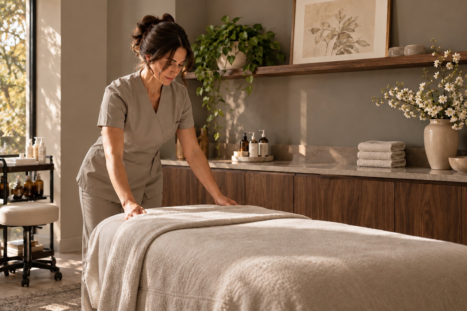 Independent med spas at work